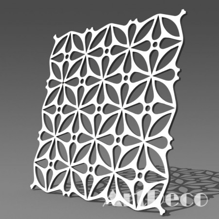 Резная 3D перегородка G21 Полярная здезда