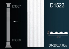Тело из полиуретана Perfect (D 1523)
